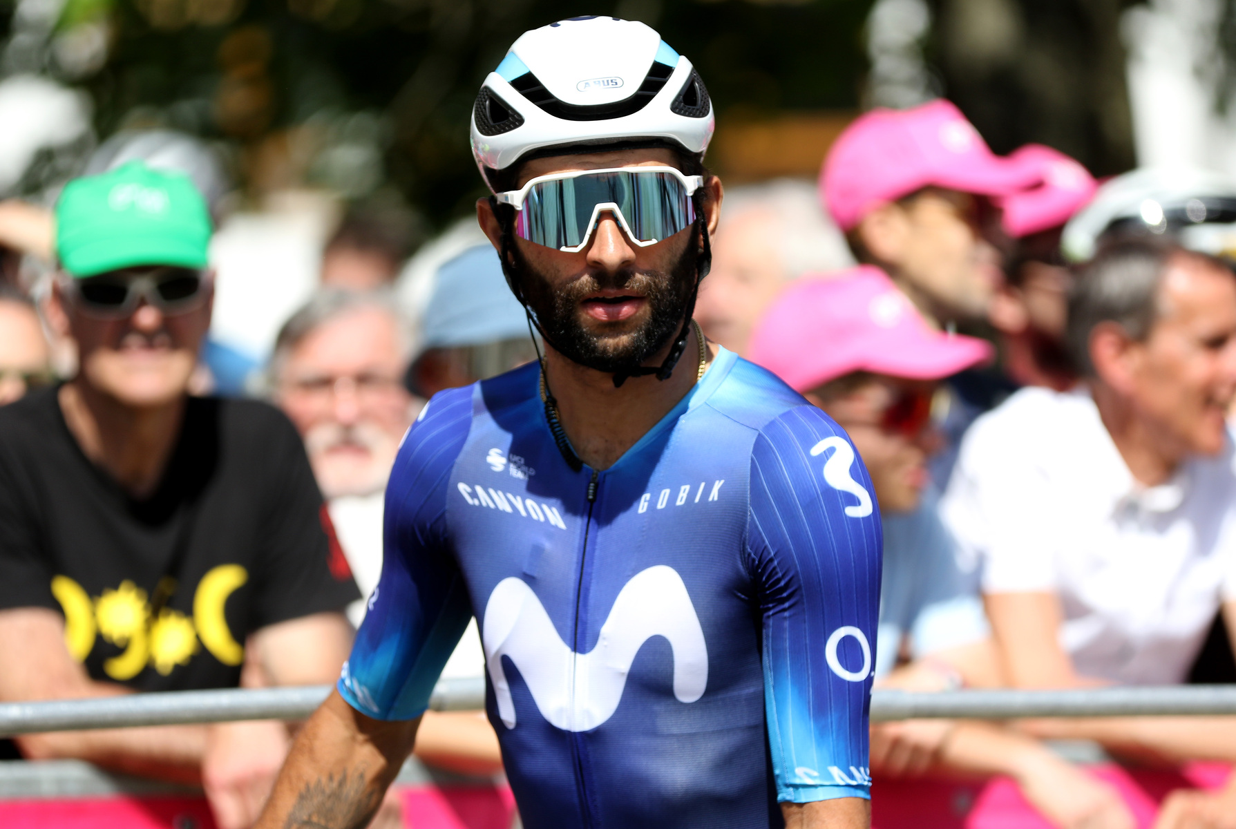Fernando Gaviria sufrió fractura de clavícula en el Tour de Gran Bretaña.