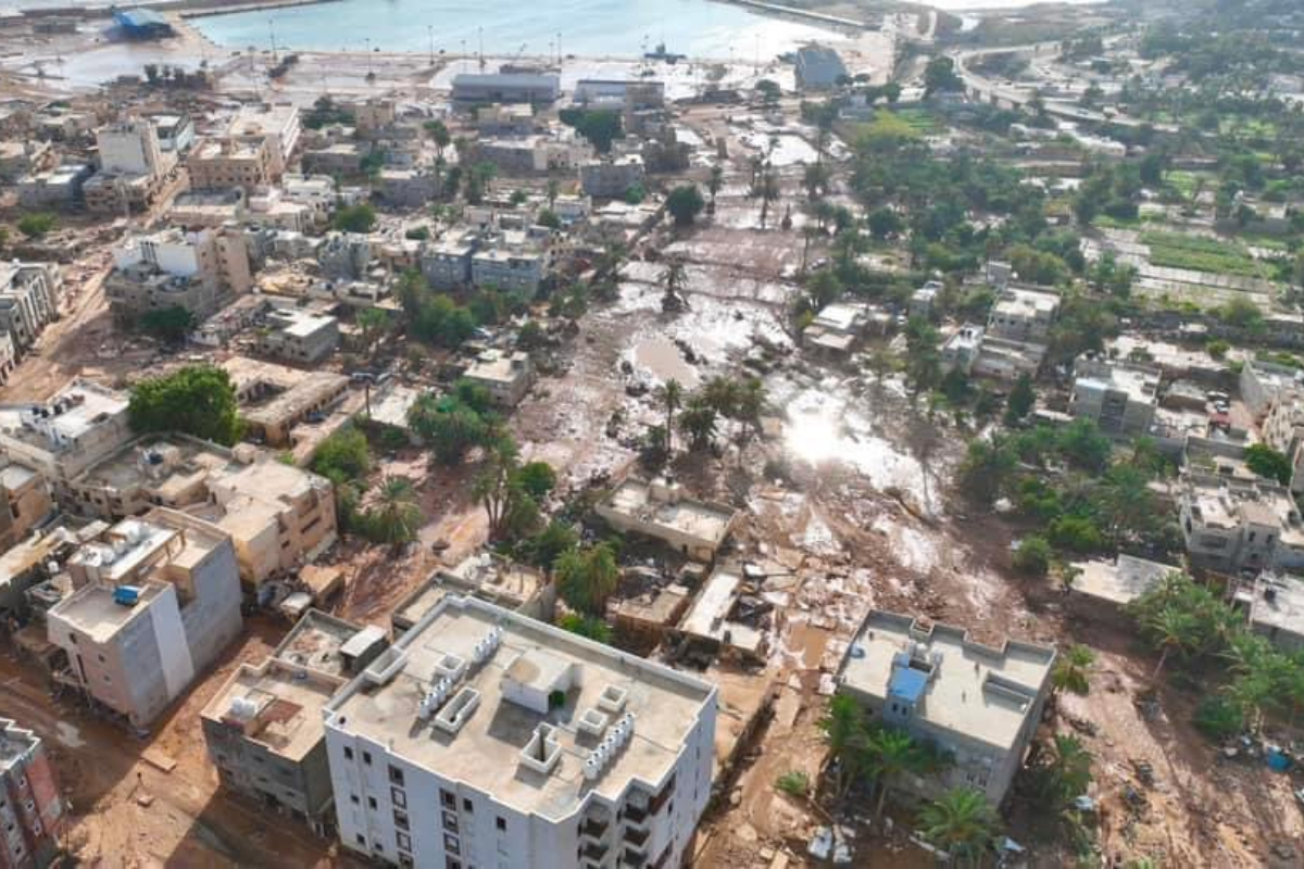 Videos muestran magnitud de tragedia en Libia donde hay 7.000 desaparecidos. Una cuarta parte de la ciudad de Derna desapareció. 