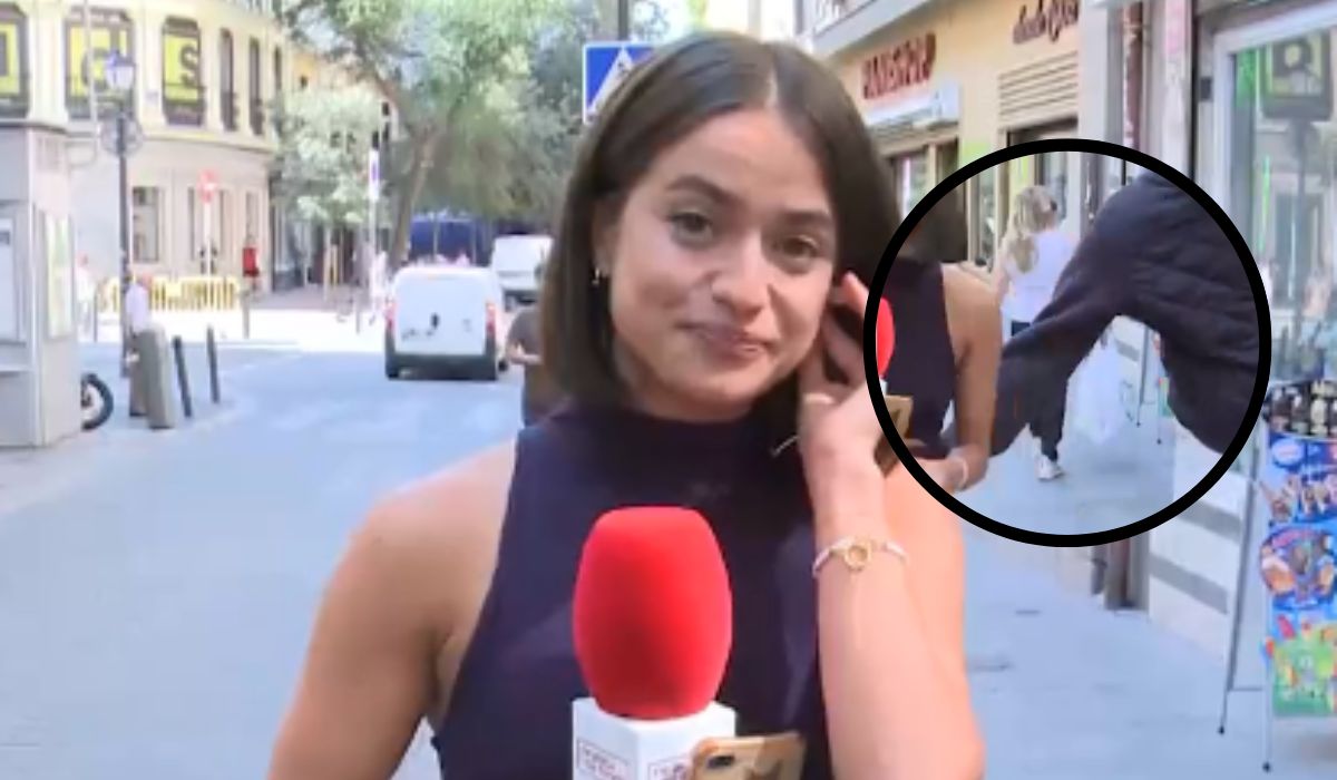 España: periodista Isabel Balado fue agredida mientras hacía un programa en vivo