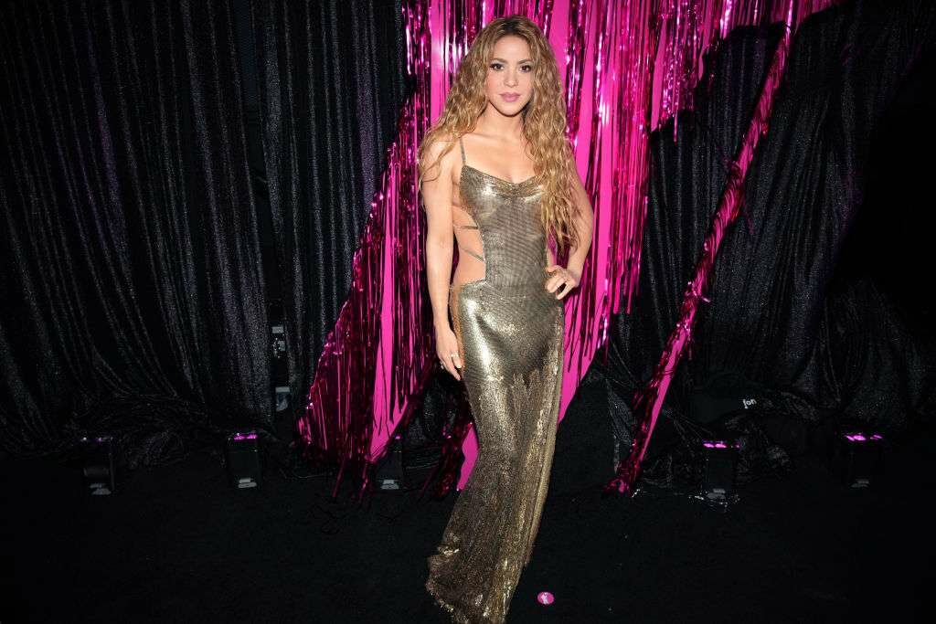 Vestido de Shakira en 'MTV Video Music Awards'. / Getty Images