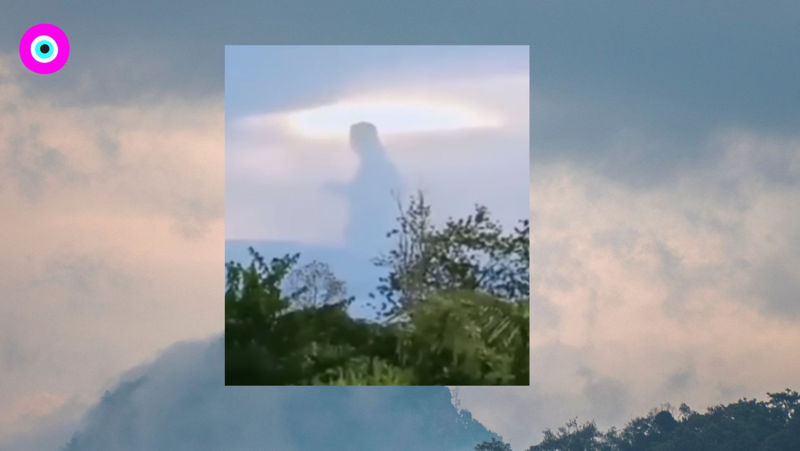 Nubes formaron extraña forma; algunos dicen que se trataba de Jesús (Hay video)