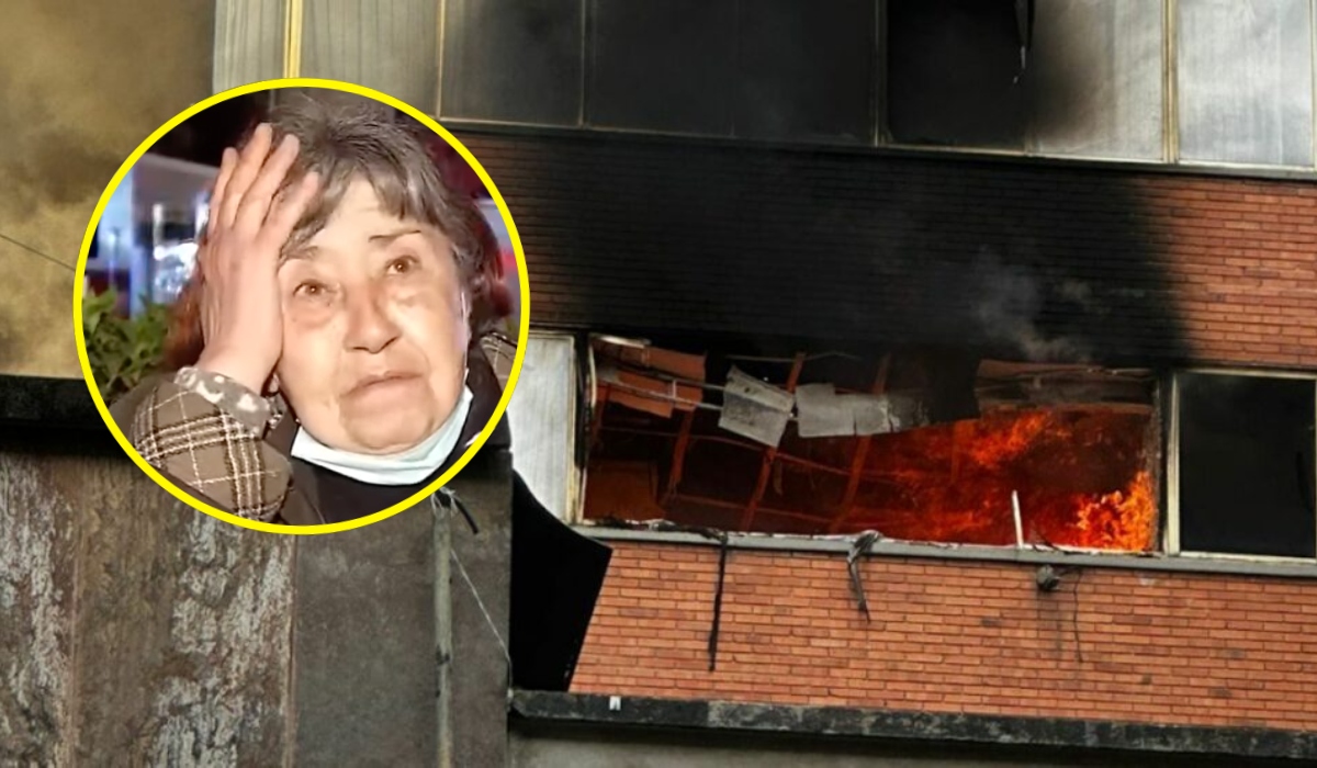 Doloroso relato de anciana, dueña de apartamento que se incendió en Bogotá: "Dios mío"