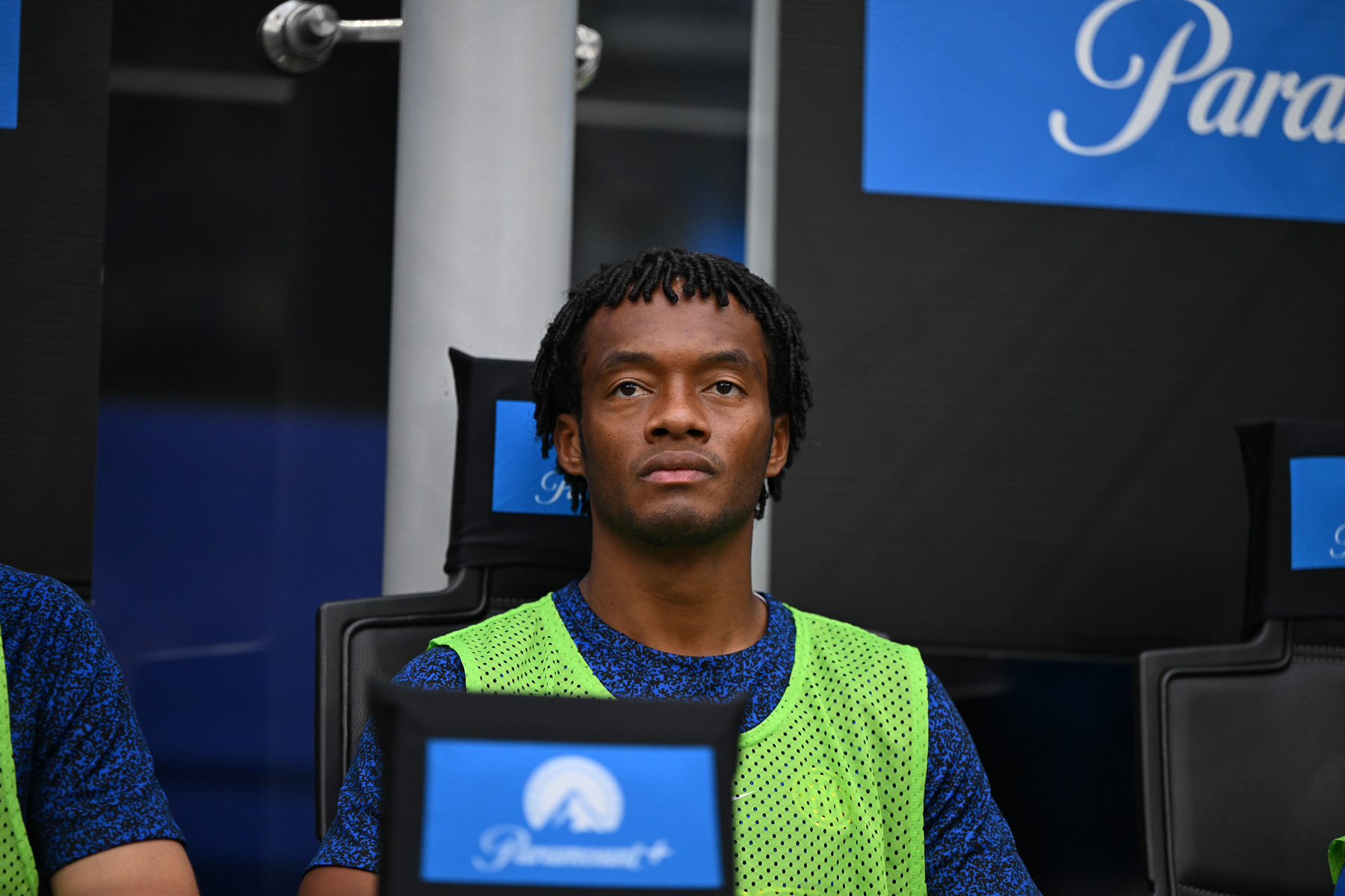 Juan Guillermo Cuadrado se pierde el debut del Inter de la Champions League por una tendinitis.