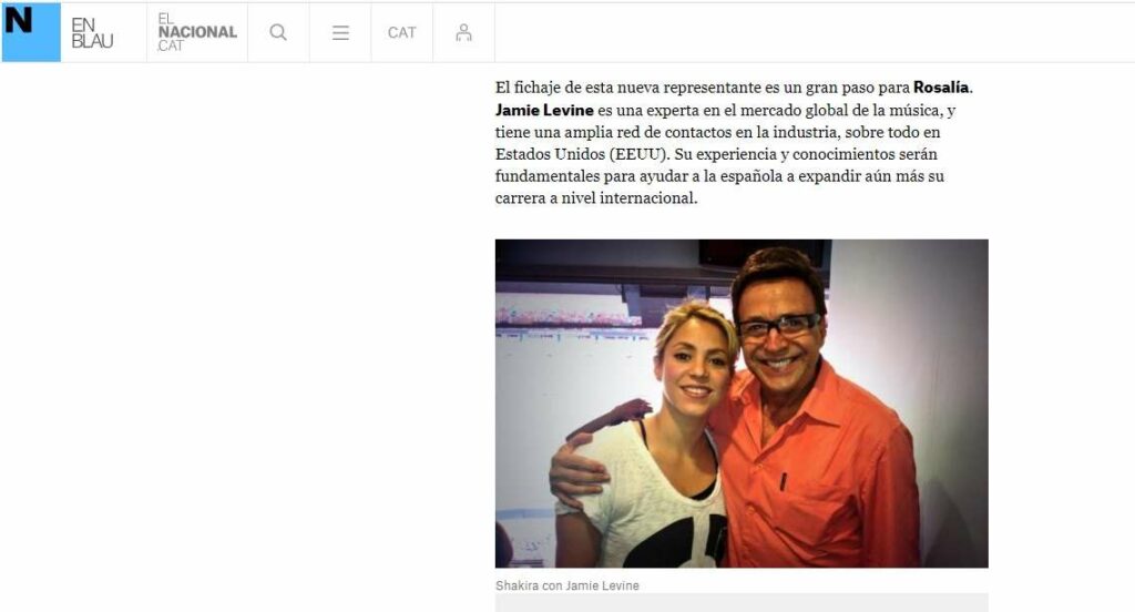 Jairo Martínez, referente de 'Yo me llamo' metido en tema de Shakira por error. / El Nacional de Cataluña