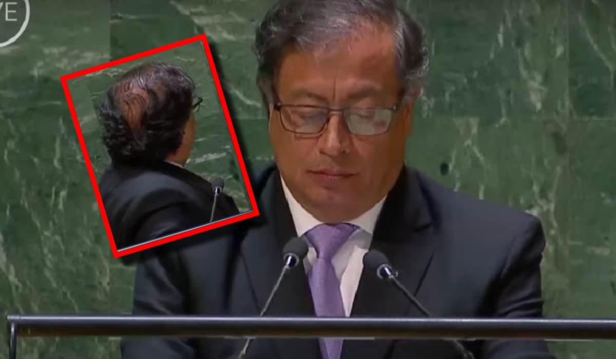 [Video] Gustavo Petro, enojado por ignorada que le pegaron en la ONU