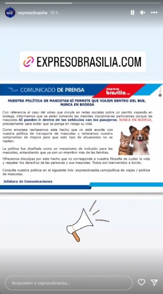 Comunicado de prensa de la compañía.