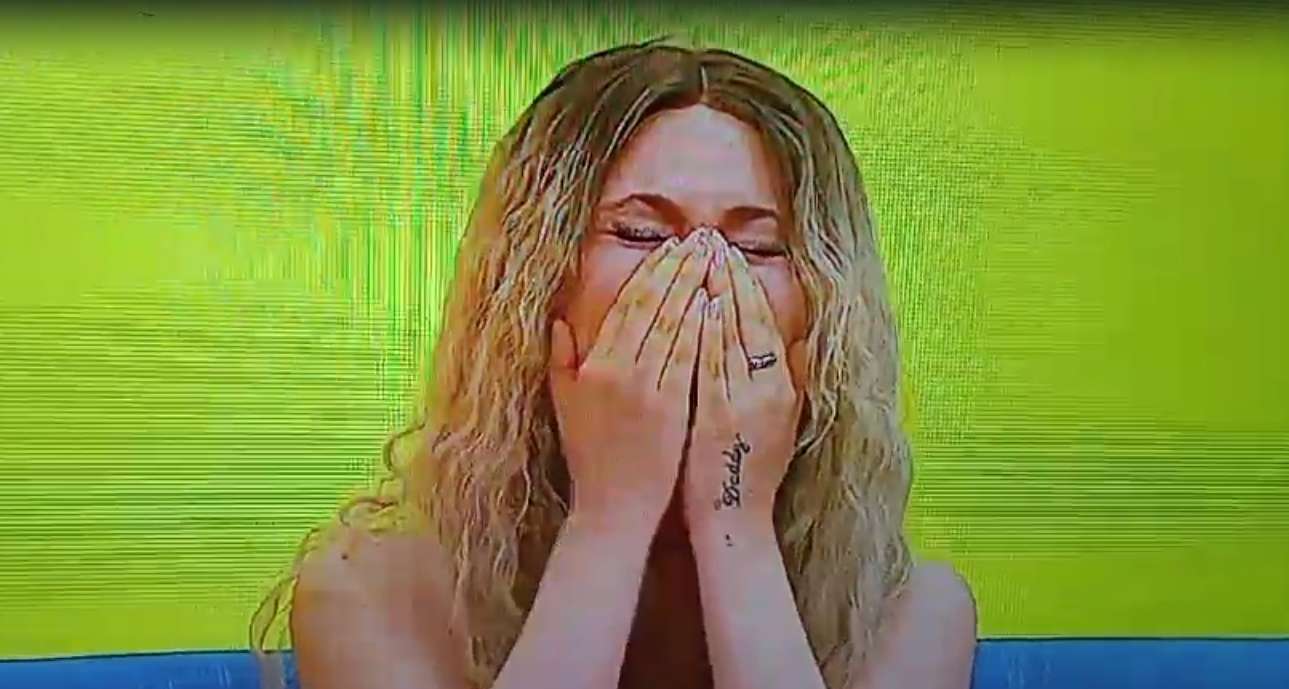 Foto de Andrea Correa, en nota de que Shakira conmovió a doble de Yo me llamo (Caracol) en Día a día video cómo fue