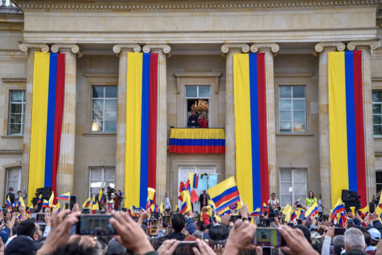 Tarima de marcha del Gobierno en Bogotá valió $263 millones