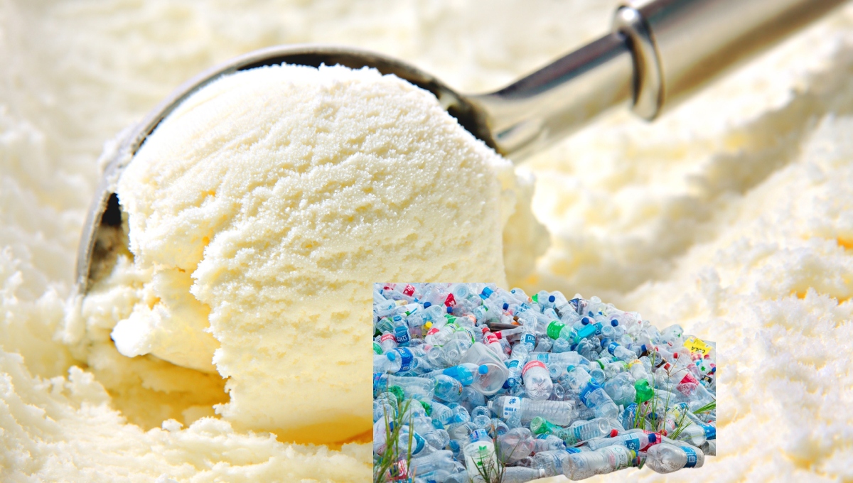 En Inglaterra se ha creado el primer helado hecho con plástico en el mundo