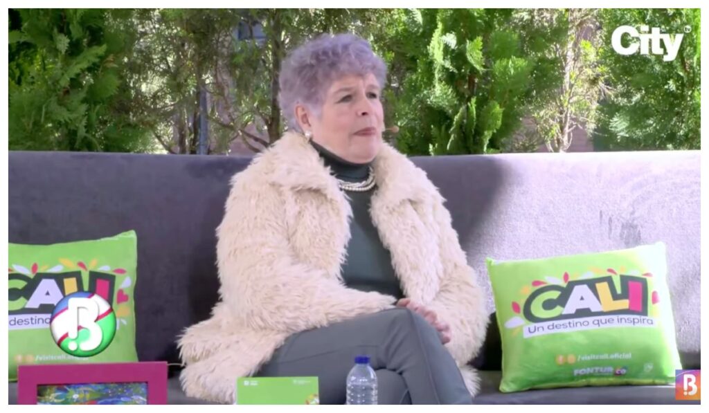 María Margarita Castro, invitada en 'Bravíssimo'/Foto: captura de pantalla Citytv.