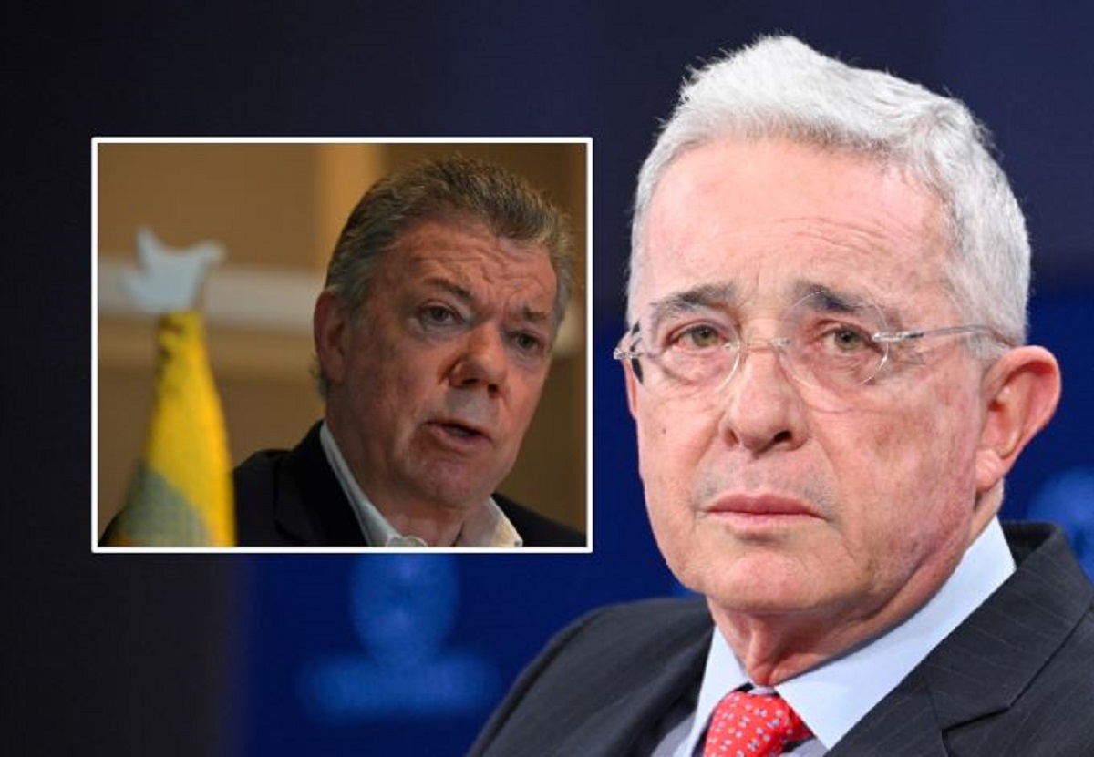 Álvaro Uribe recordó derrota de Juan Manuel Santos en plebiscito y su decisión