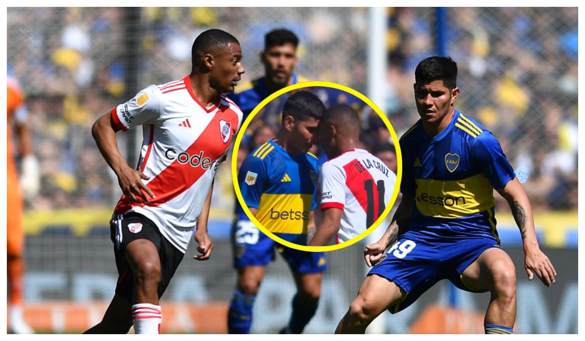 Jorman Campuzano, entre pelea con De la Cruz y críticas en clásico Boca vs. River