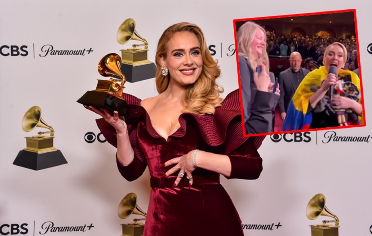 Por qué Adele se colgó bandera de Colombia en pleno 'show'; razón no es la que esperan muchos.