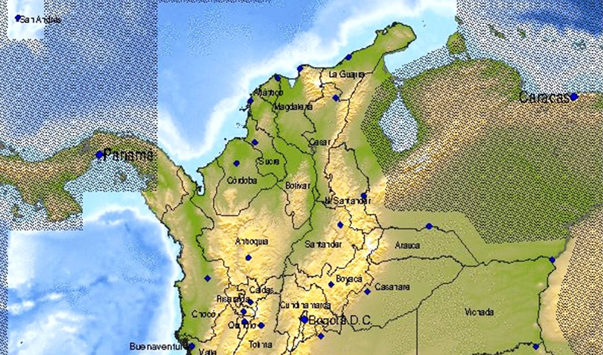 Mapa por temblor en Colombia hoy lunes 2 de octubre de 2023; epicentro en Antioquia