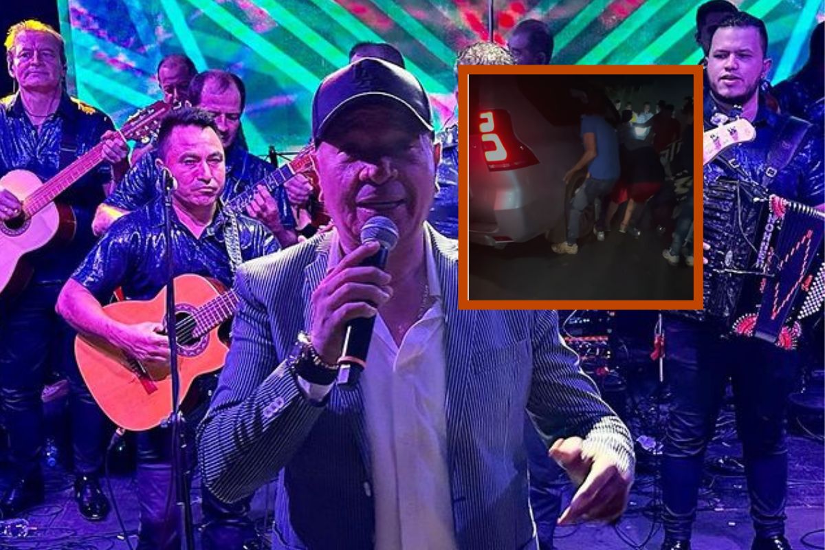 El cantante Luis Alberto Posada sufrió un grave accidente de tránsito en Briceño, Boyacá. Una de las llantas de su camioneta quedó colgada en un abismo. 