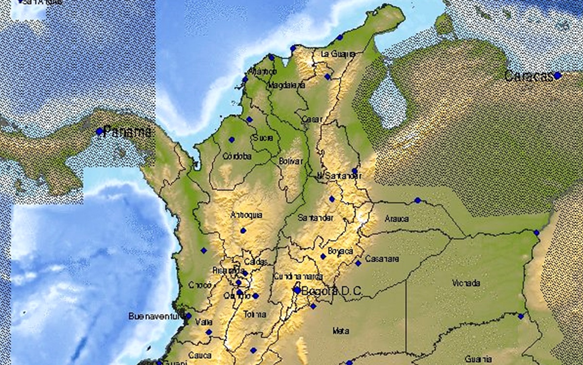 Mapa por temblor en Colombia hoy lunes 9 de octubre; cerca a Neiva;.