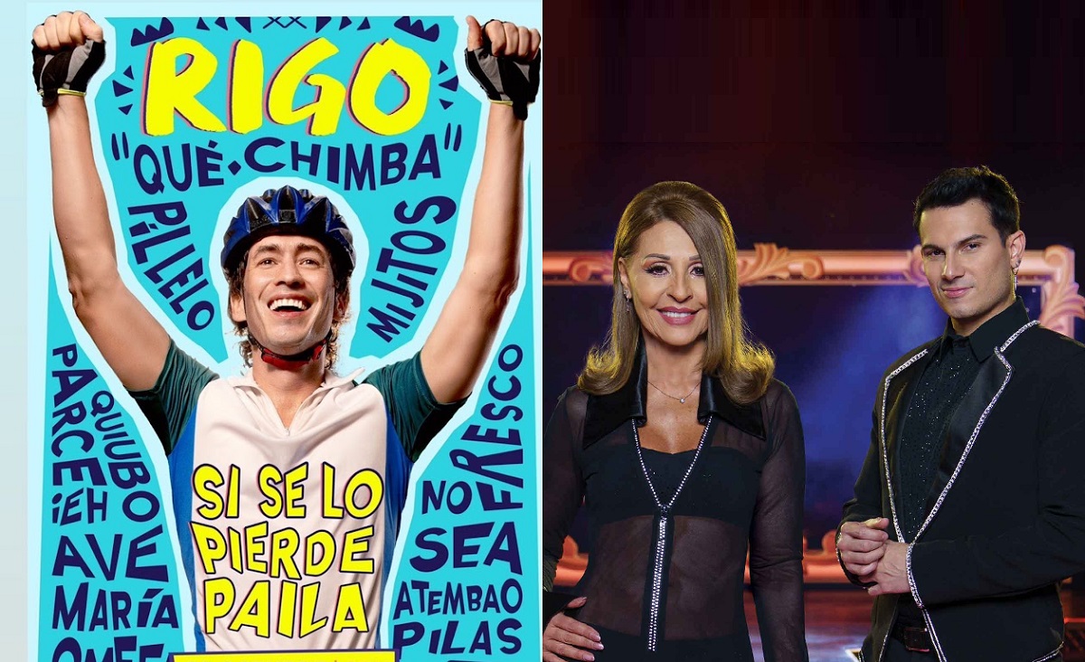 Juan Pablo Urrego, Amparo Grisales y Pipe Bueno, de 'Rigo' y 'Yo me llamo', programas enfrentados por el 'rating'.