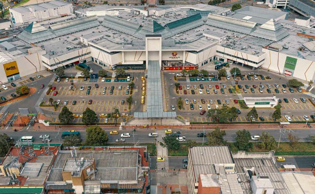 Centro Comercial Unicentro, vista aérea | Foto: Bogotá DC Travel