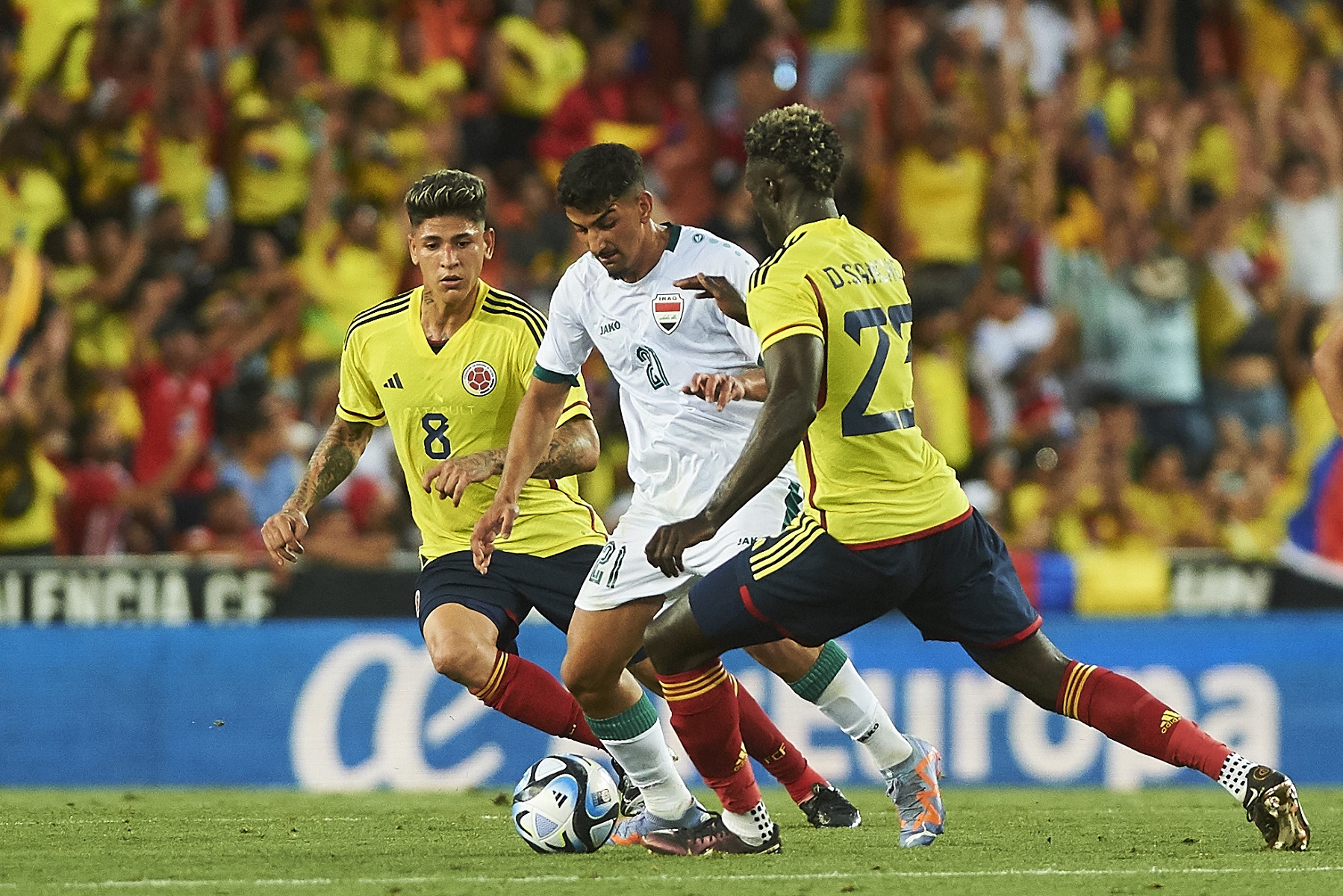 Colombia tendría cuatro cambios con respecto a la alineación que enfrentó a Chile.