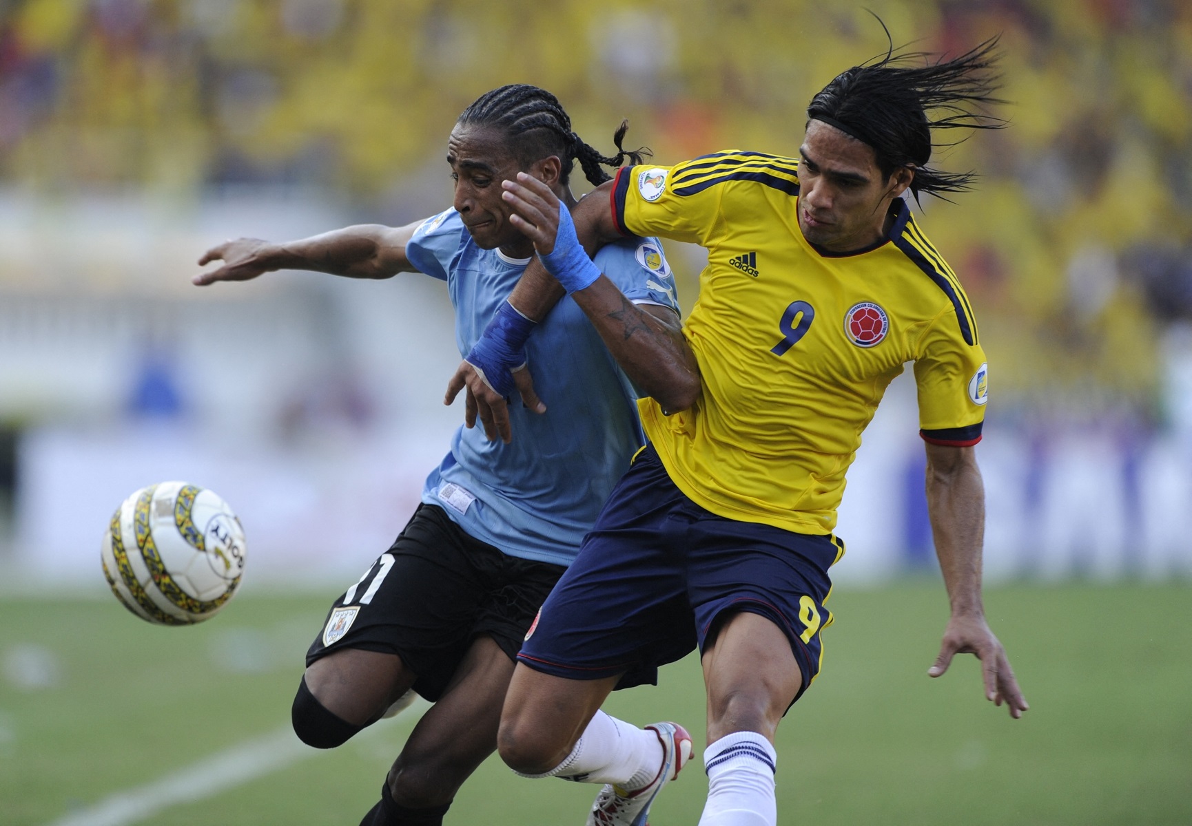 Colombia ha protagonizado dos goleadas enfrentando a Uruguay en Barranquilla.