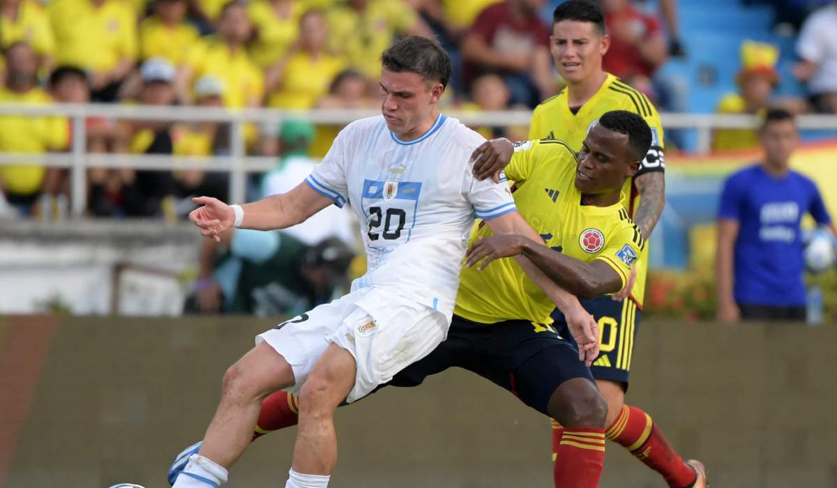 Selección Colombia vs. Uruguay hoy: resultado del partido en Eliminatorias