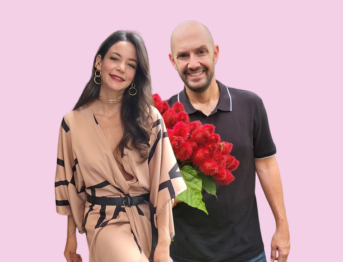 'Maleja' Restrepo y Nicolás de Zubiría, en nota sobre parejas famosas que se fueron a vivir juntos antes de cumplir 3 meses de novios