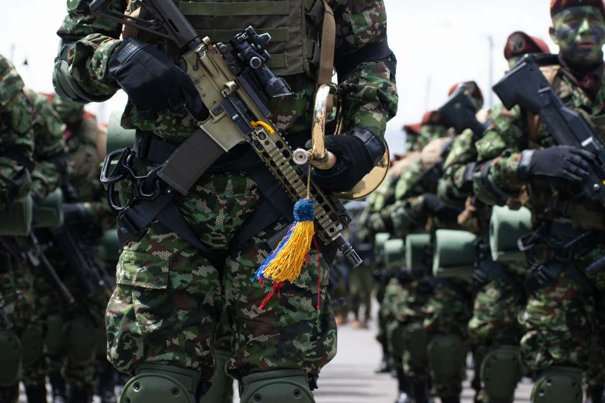 Foto de Ejército de Colombia, en nota de que por elecciones secuestran a 18 militares en Guaviare en despliegue de seguridad