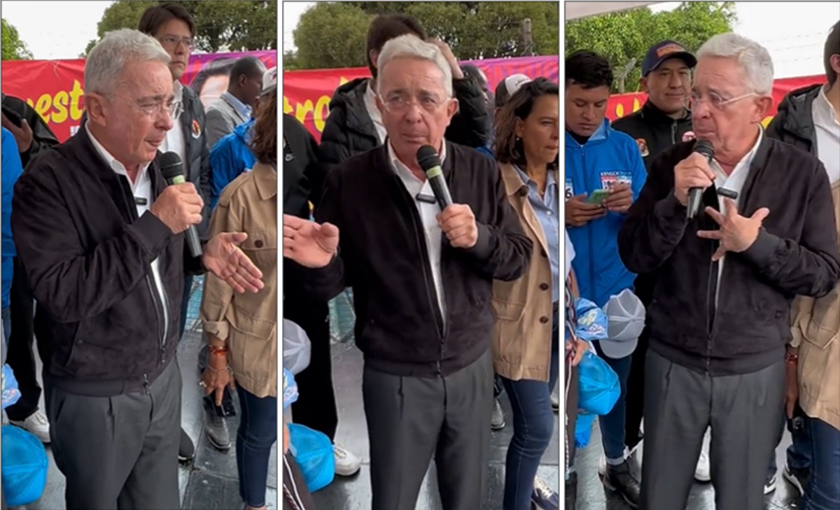 Álvaro Uribe estuvo en Soacha en campaña y habló de falsos positivos