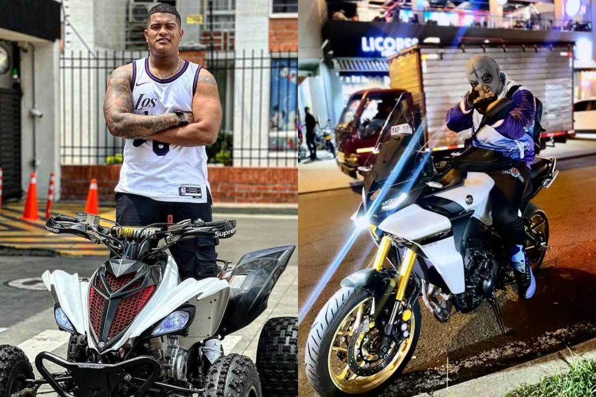 Felipe Vásquez, DJ asesinado la noche de este 31 de octubre en caravana de motos en Cali.