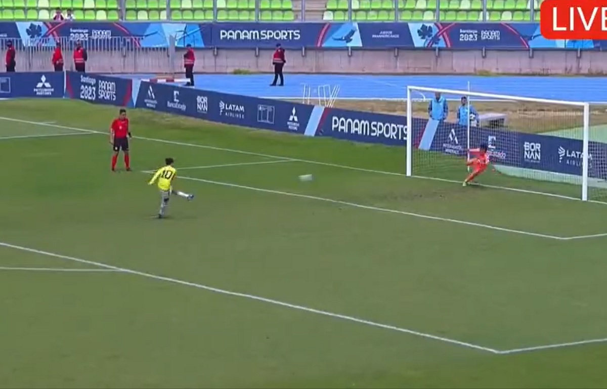 Daniel Ruiz erró penal con Selección Colombia Sub-23 ante Uruguay: video y cómo fue.