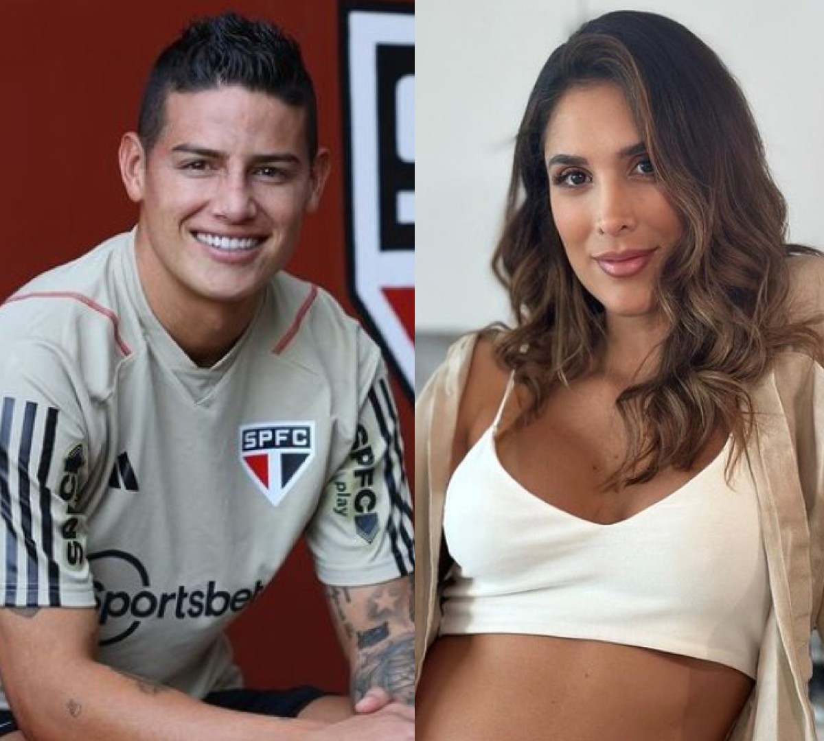 James Rodríguez y Daniela Ospina son padres de Salomé Rodríguez.