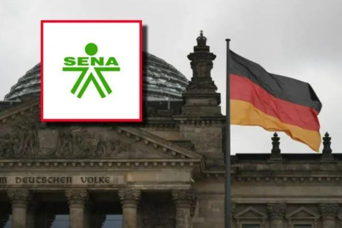 Foto de bandera de Alemania, a propósito de ofertas de empleo allí del Sena