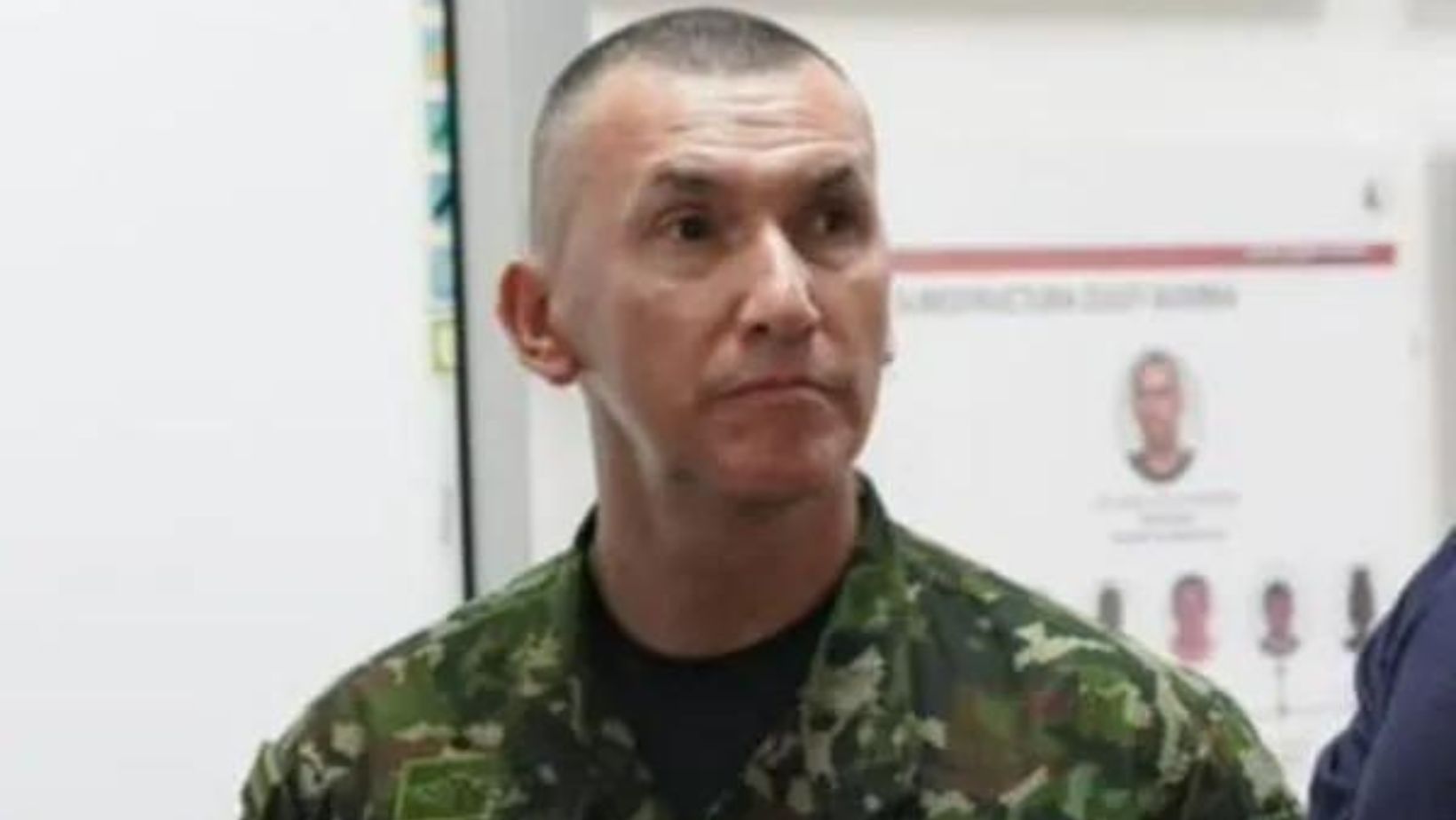 Comandante del Ejército, el general Luis Ospina.