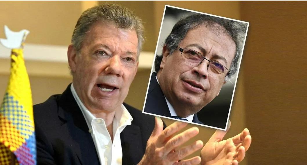 Juan Manuel Santos criticó a Gustavo Petro por cese al fuego en paz total