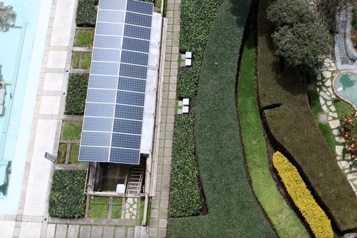 empresa instaló en su sede de Bogotá paneles solares