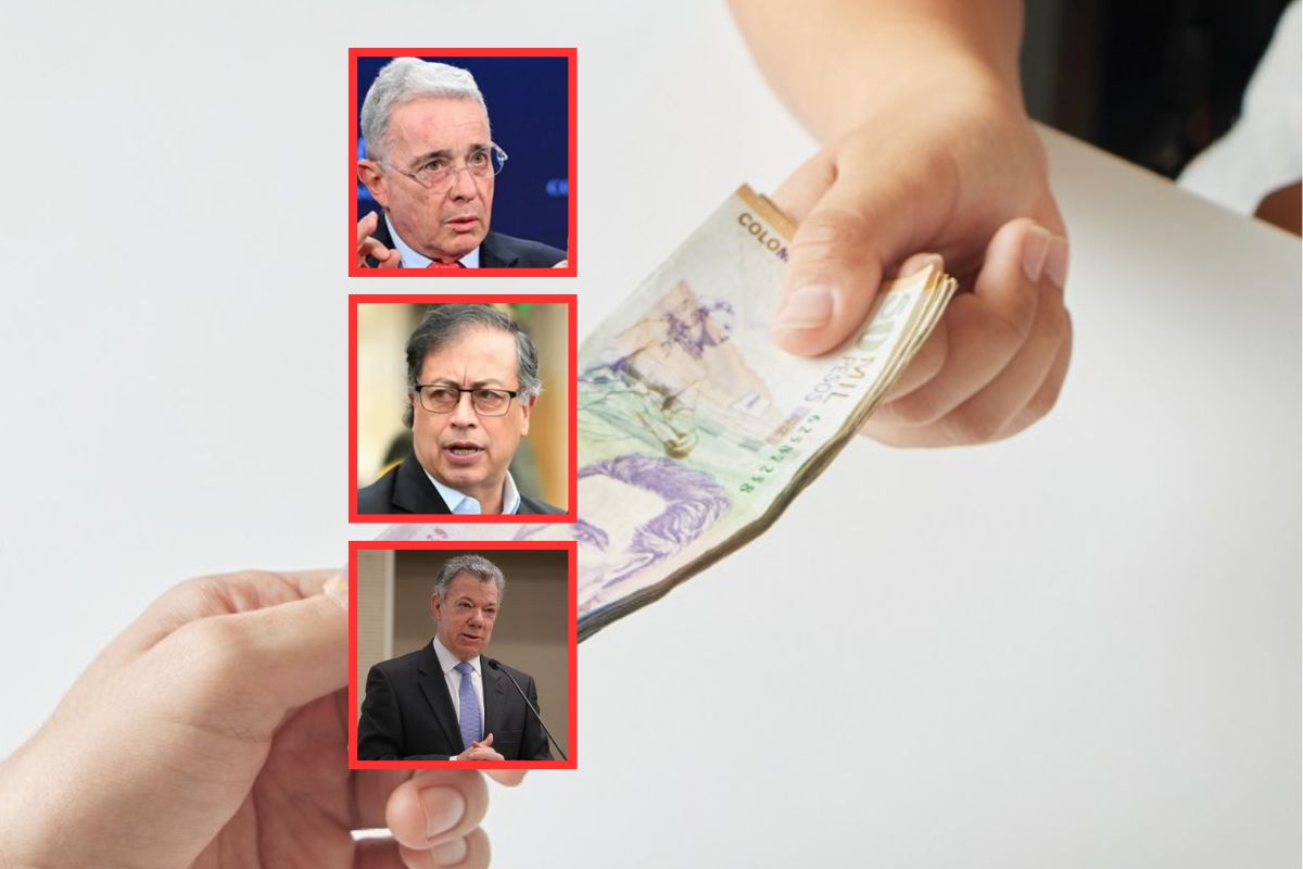 Foto de pesos colombianos y cuánto subió salario mínimo desde presidencias de Uribe, Santos y Petro