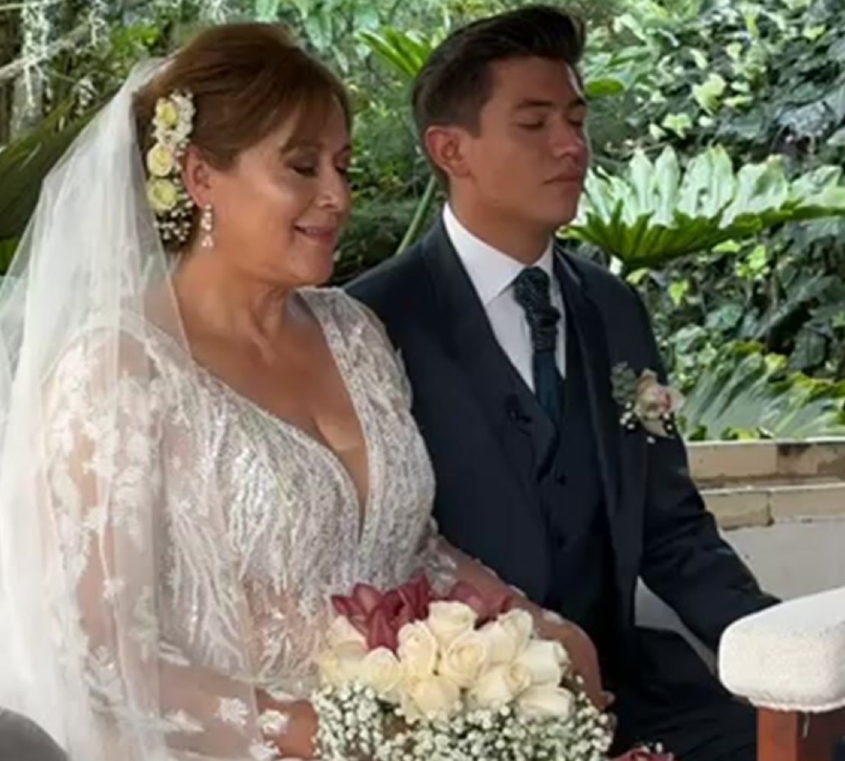 Las primeras imágenes de la boda de Alina Lozano y Jim Velásquez. 
