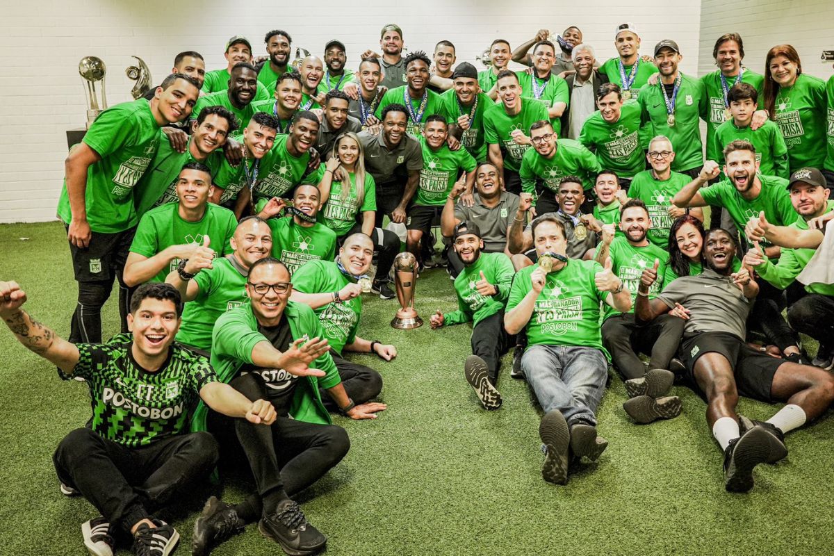 Nacional ganó la Copa BetPlay y aumentó la diferencia como el equipo con más títulos en Colombia con 33 trofeos.