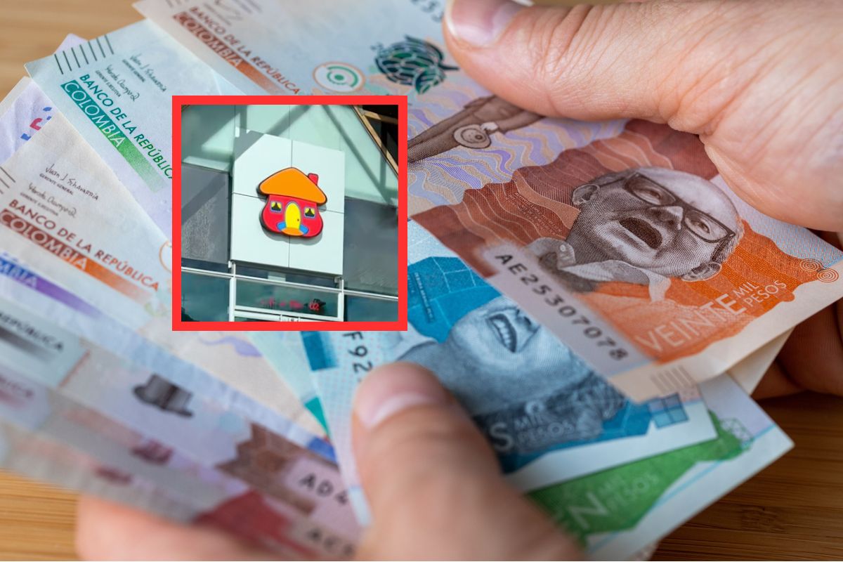 Foto de dinero colombiano, a propósito de cómo pedir adelanto de nómina en Davivienda