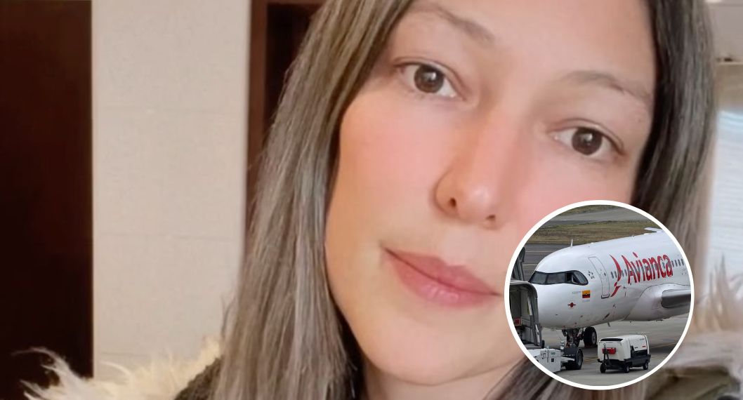 Fotos de Natalia Durán y de Avianca, en nota de que la actriz se quejó de la aerolínea por problema con su hijo en luto y emergencia: video de qué pasó