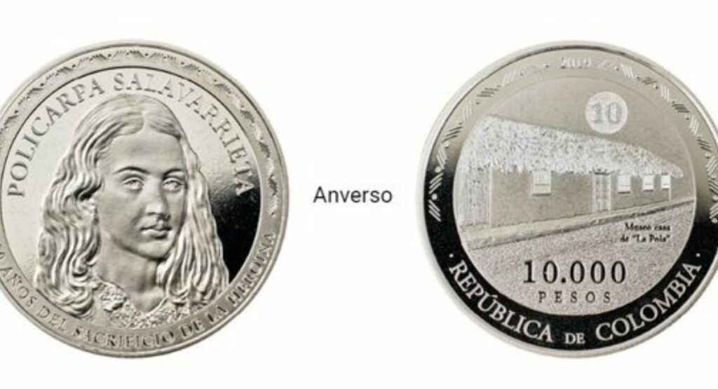 Moneda de 10.000 pesos que se valorizó 