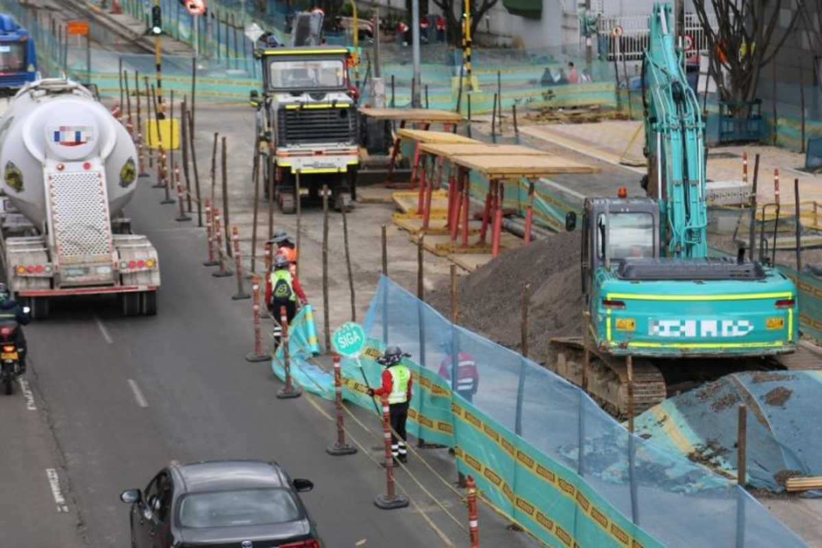 Se viene nuevo trancón en el norte de Bogotá. Miles de conductores están afectados por las obras en la ciudad. 