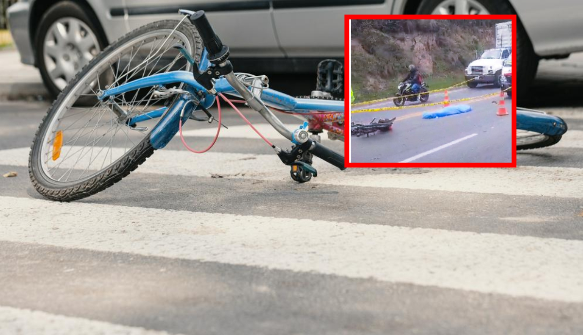 Murió ciclista en accidente de tránsito en salida de Bogotá: detalles y qué pasó.
