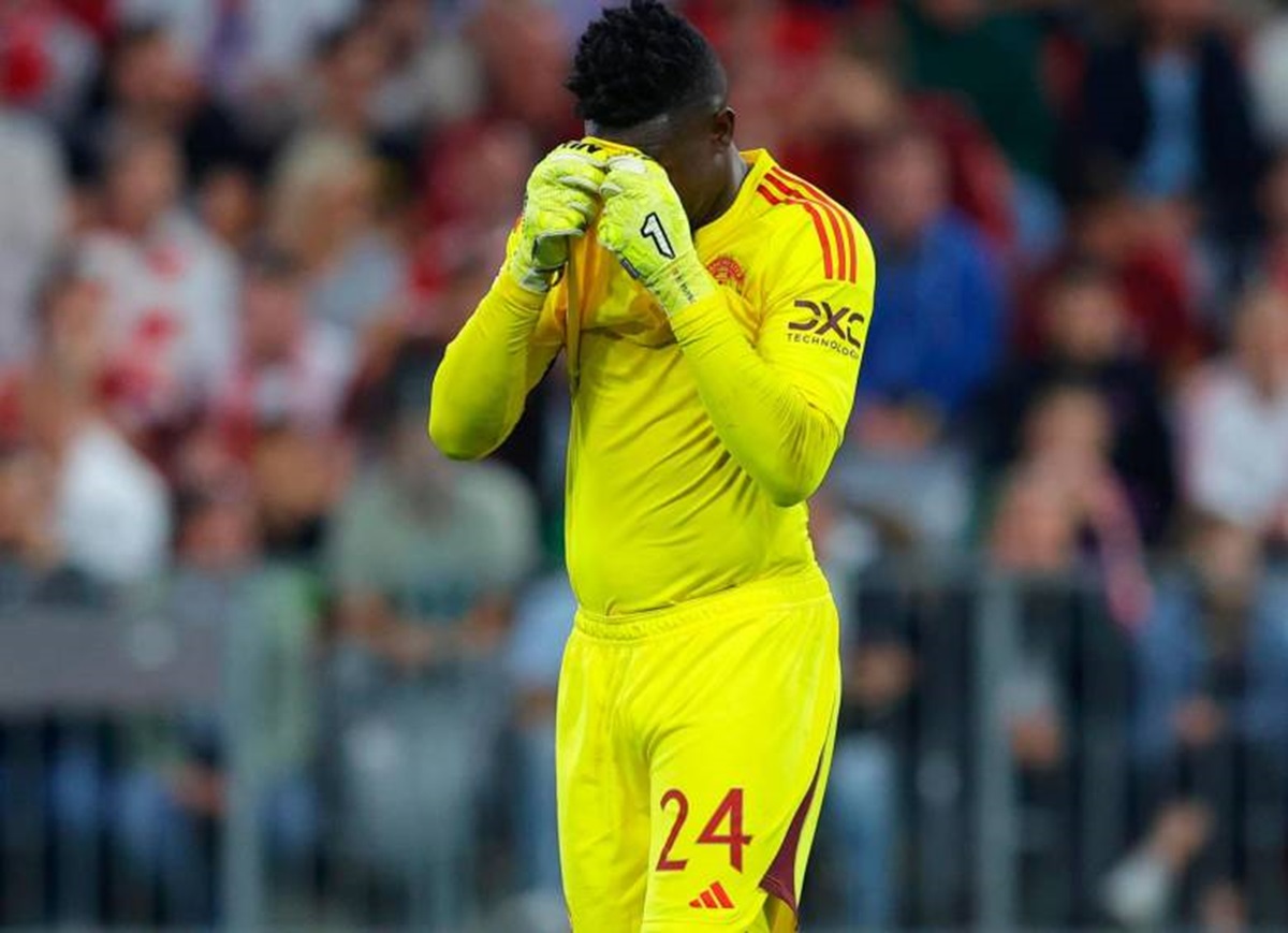 El error del portero Onana que le permitió al Galatasaray empatar con Manchester United.