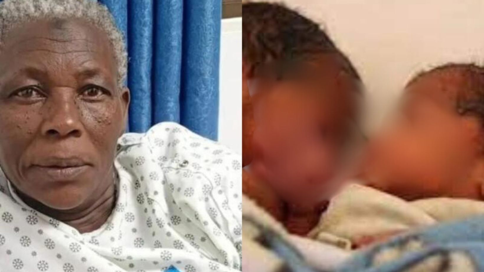 Safina Namukway. Sobrevivió de milagro: mujer de 70 años da a luz a gemelos luego de tratamiento