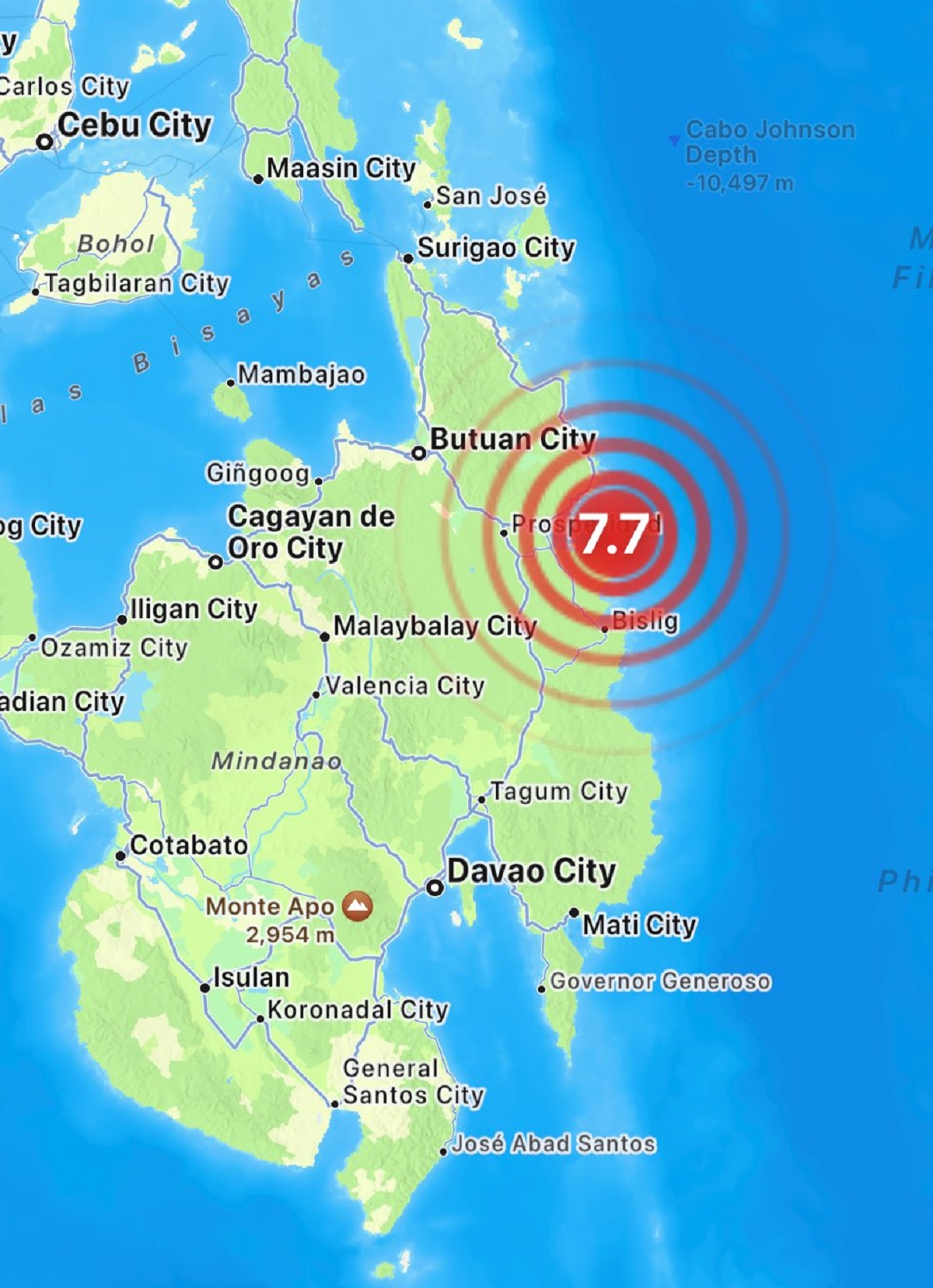 Terremoto en Filipinas hoy: alerta por posible tsunami con riesgo para la vida