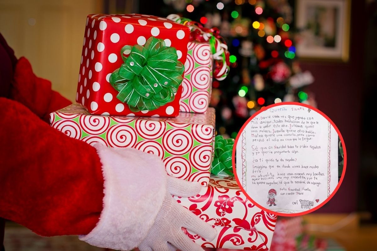 Niño hizo carta a Santa y se volvió viral por inesperada pregunta: dice que quiere hacerle un regalo
