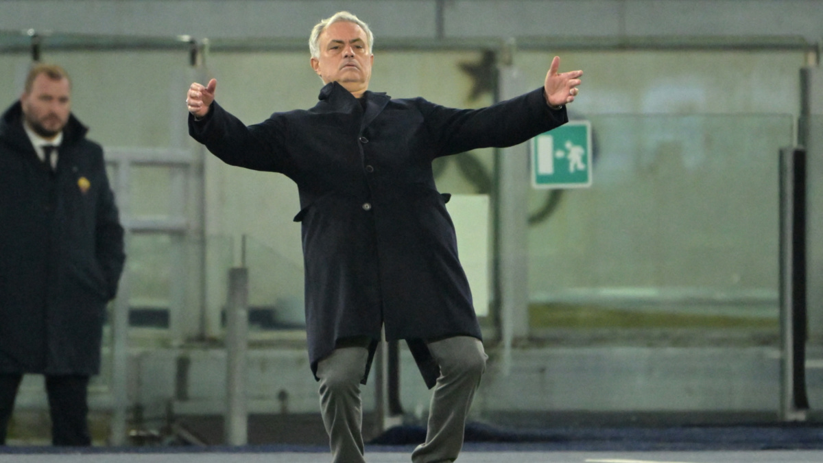 José Mourinho, a propósito de por qué lo multaron en el fútbol italiano junto a la Roma.