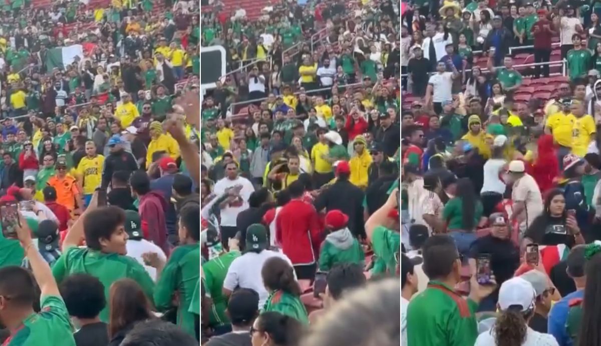 Pelea entre colombianos antes de partido entre Selección Colombia vs. México: video y qué pasó en Estados Unidos