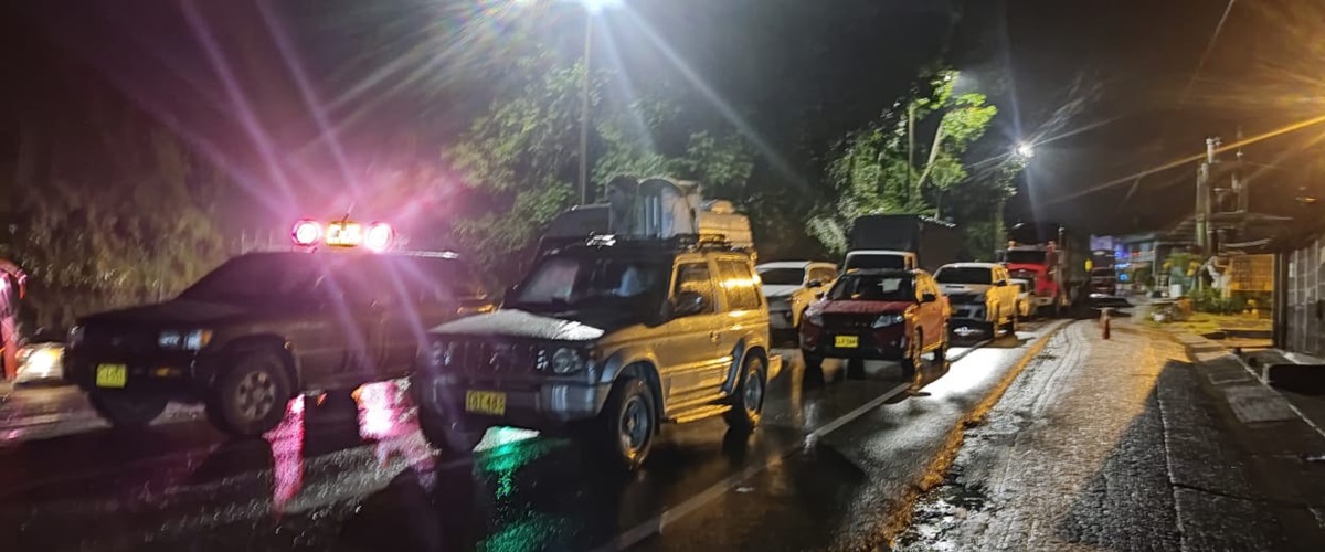 La vía al Llano amaneció cerrada (otra vez) este lunes